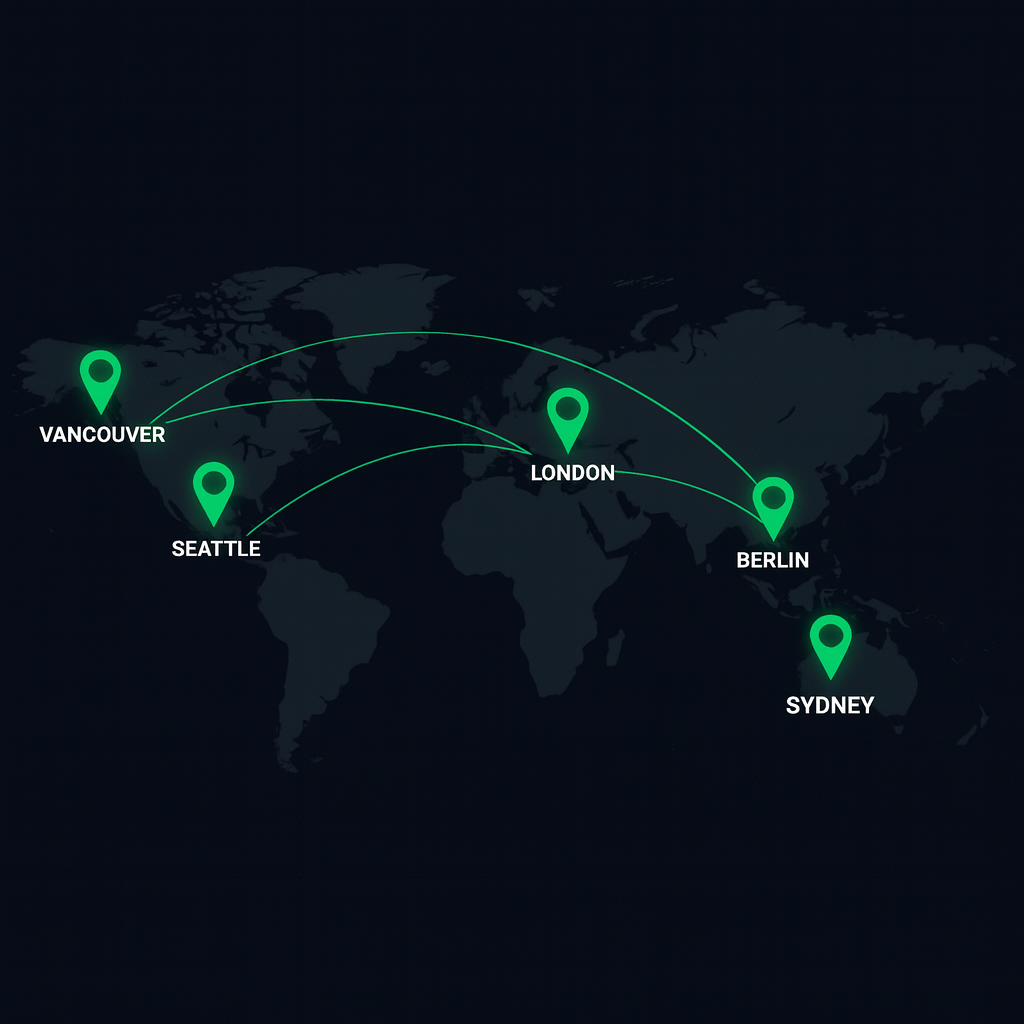 Global Presence Map
