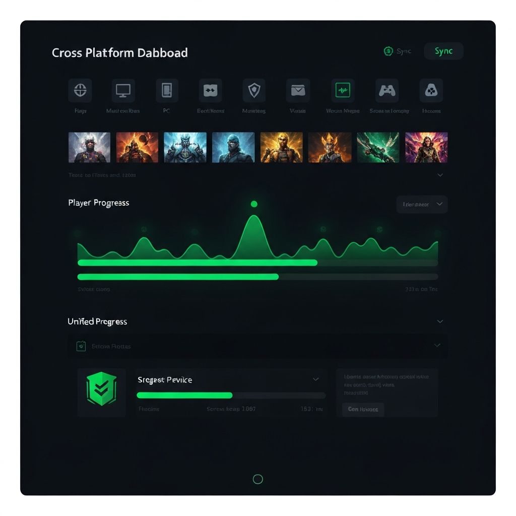Manage cross-platform games